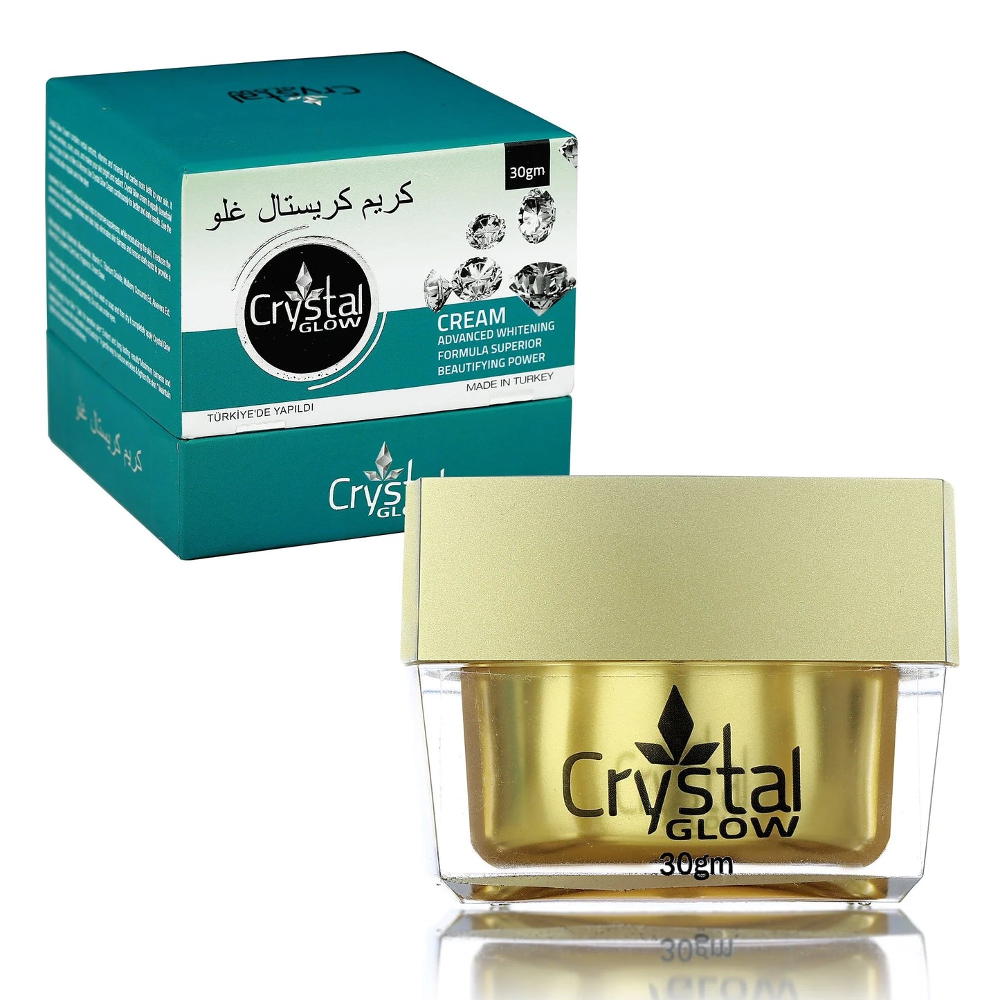 Crystal Glow Advanced Whitening Cream - 30gm