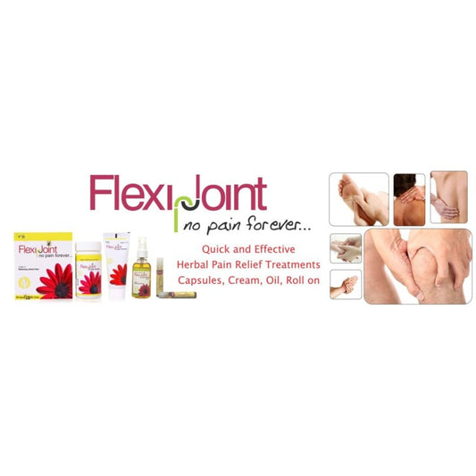 Flexi Joint Cream and Capsules For Joint Pain Combo Pack - 60 Caps & 60ml