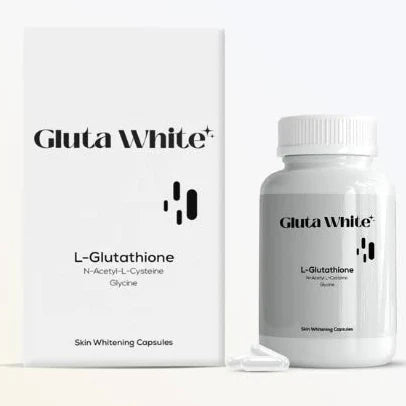 Gluta White L Glutathione Skin Whitening Capsules - 60 Caps