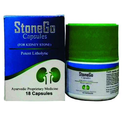 Stonego Kidney Stone Removal Capsules - 18 Caps